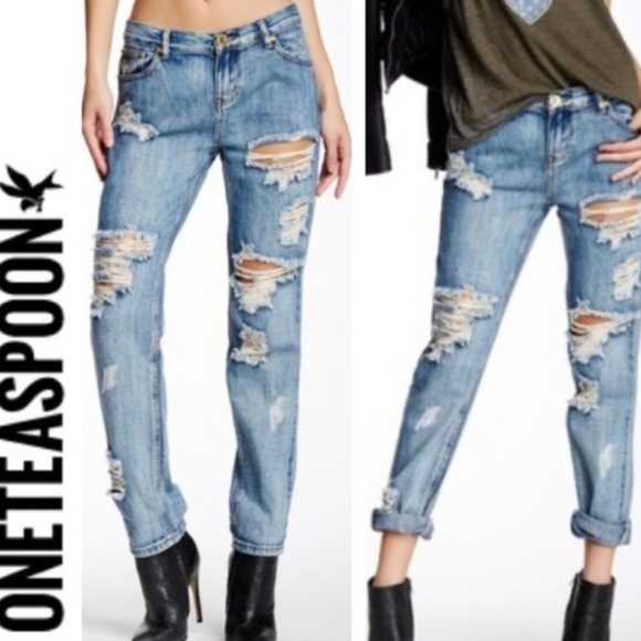 NWOT One Teaspoon Awesome Baggie Jeans - Picture 5 of 14